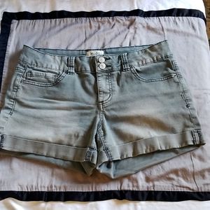 Mudd Flx Stretch gray Denim Shorts